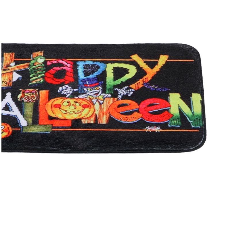 Stylish Halloween Floor Rug Rectangular Anti Slip Ground Mat Ideal For Home And Room