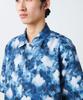 Patterned Shirt Mori Tops Shirt Long Sleeve NAVY M [Snow Peak] SH-26SU011 Men's Women's