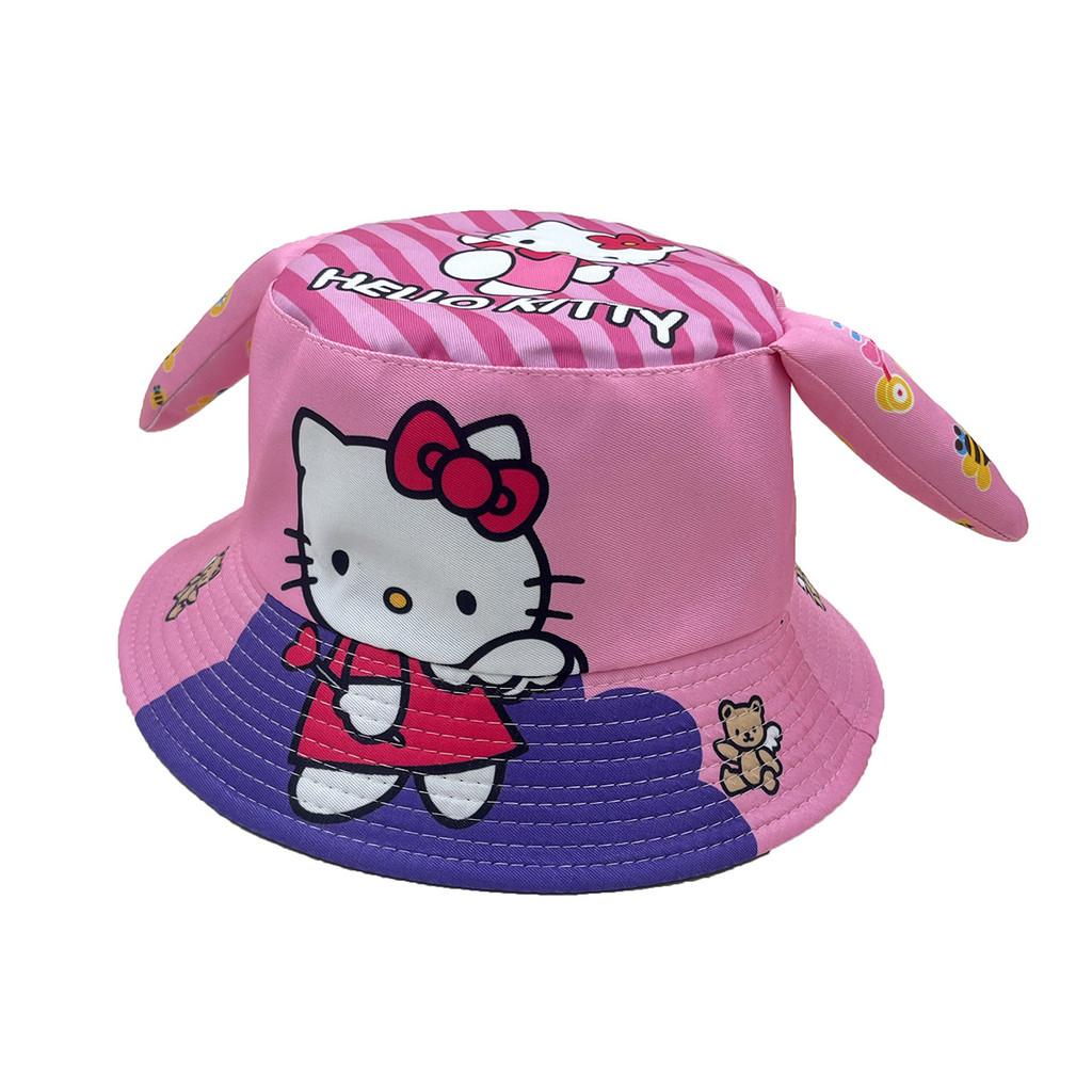 Pikachu Super Mario Bros Kuromi Pattern Fisherman Hat With Sun Protection For Kids And Teens