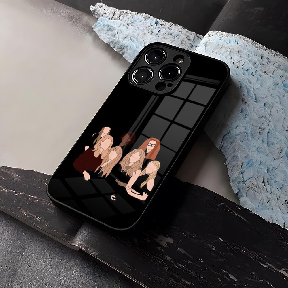

American Horror Story AHS Phone Case Tempered Glass For IPhone 16 13 14 12 15 11 Pro Max Plus Mini X XR SE2020 Coque iPhone 14 Pro