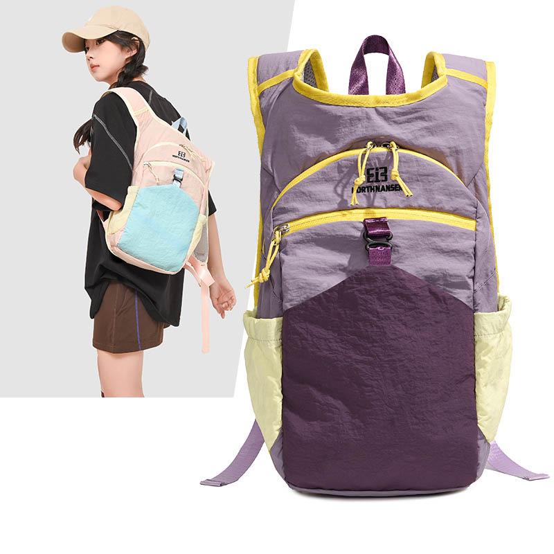 Dopamine Color Casual Backpack: Versatile, Large Capacity for Outdoor Travel & Commuting