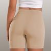 Women's Underwear, High Waisted Seamless Safety Pants, Non Rolled Edges, Flat Corner Bottom, Safety Pants
