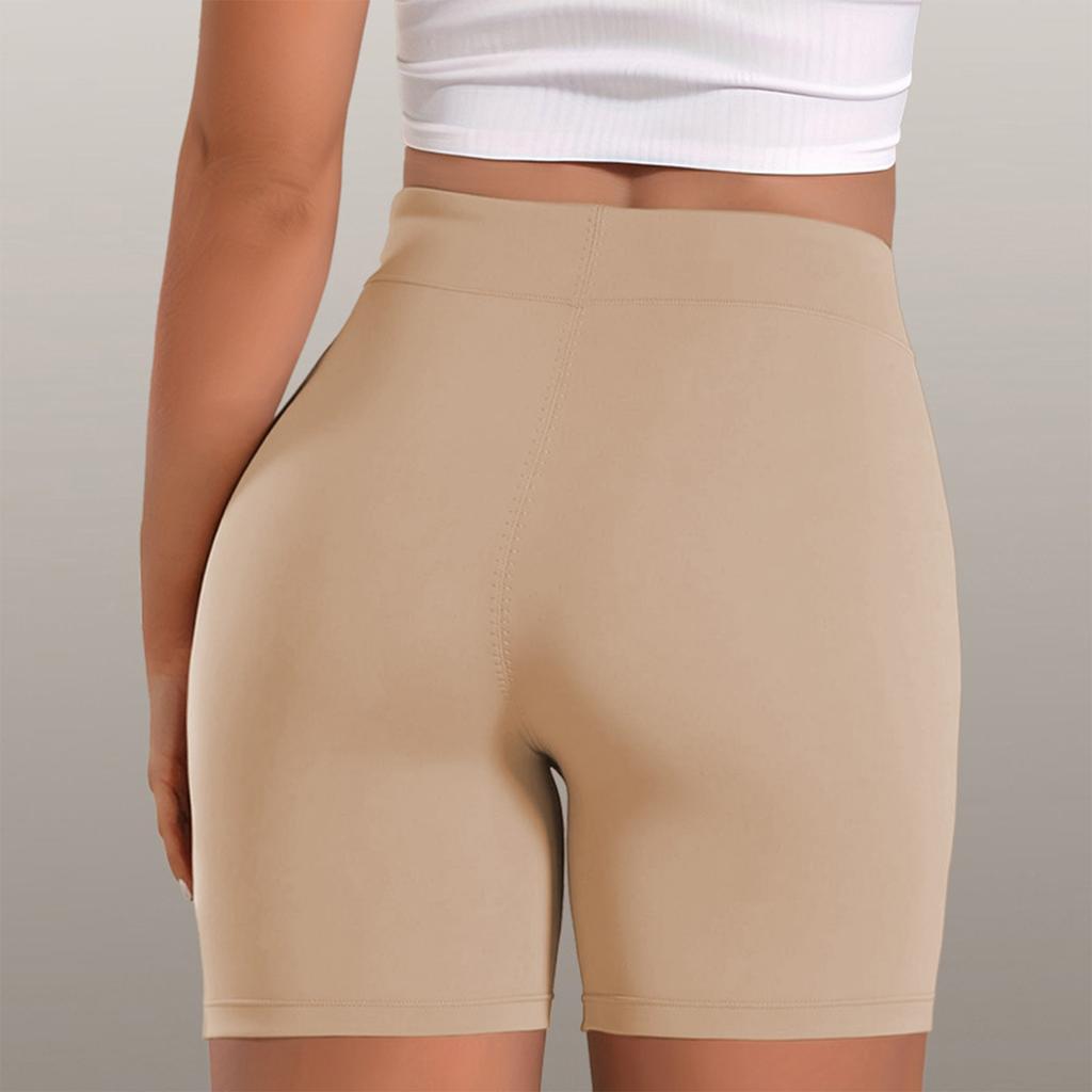 Women's Underwear, High Waisted Seamless Safety Pants, Non Rolled Edges, Flat Corner Bottom, Safety Pants