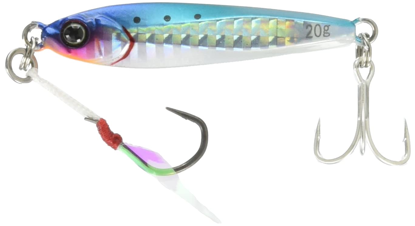 

JACKALL Metal Jig Big Backer Jig 54mm 20g Sardine Holo Glowberry/Border