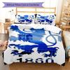 M60 Bedding Quilt Set Quilt Cover Pillowcase Home Decoration Birthday Gift (1 * duvet cover + 2 * pillowcase, without core)