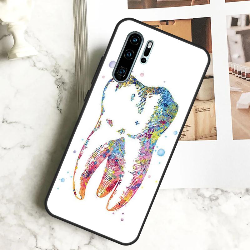 The Dentist Tooth For Huawei Nova Y70 Y72 Y73 Y60 Y90 Y61 Y91 7i 8i 11i 12i 12s 9 10 SE P20 P30 P40 Lite Case