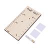 Height Chart Wooden Height Growth Chart Ruler with Foam Tape for Measuring Height Wall Decor