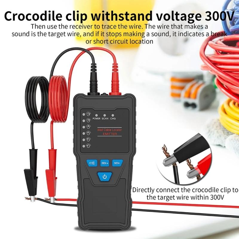 Multifunction Advanced Cable Detector Line Finder With 3.7V Batteries For Finding Concealed Wire In Wall And Underground