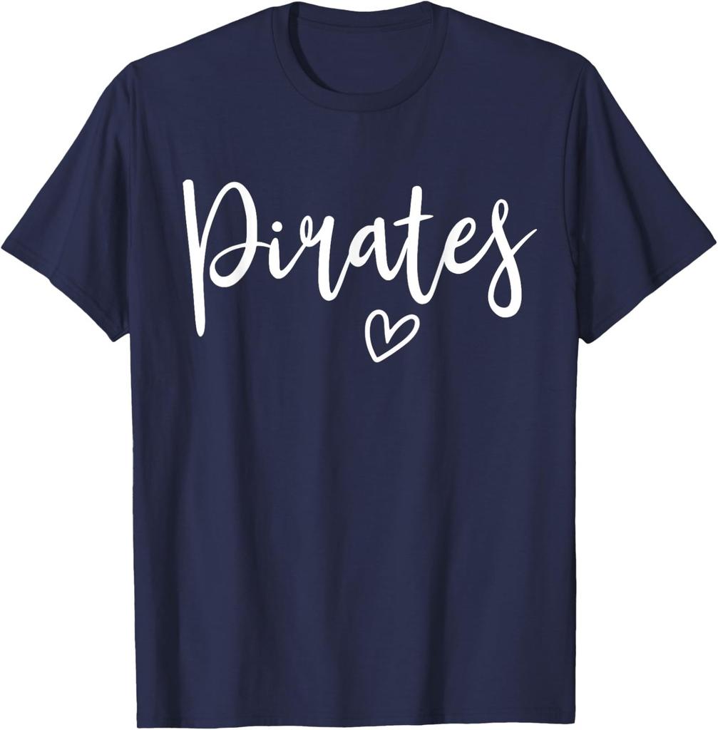 Cool Pirates High School Pirates Sports Team Unisex T-Shirt