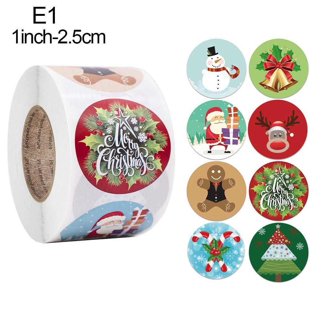 Stickers Envelope Packaging Baking Sign Seal Sticker Adhesive Label Sticky Note Christmas Stickers
