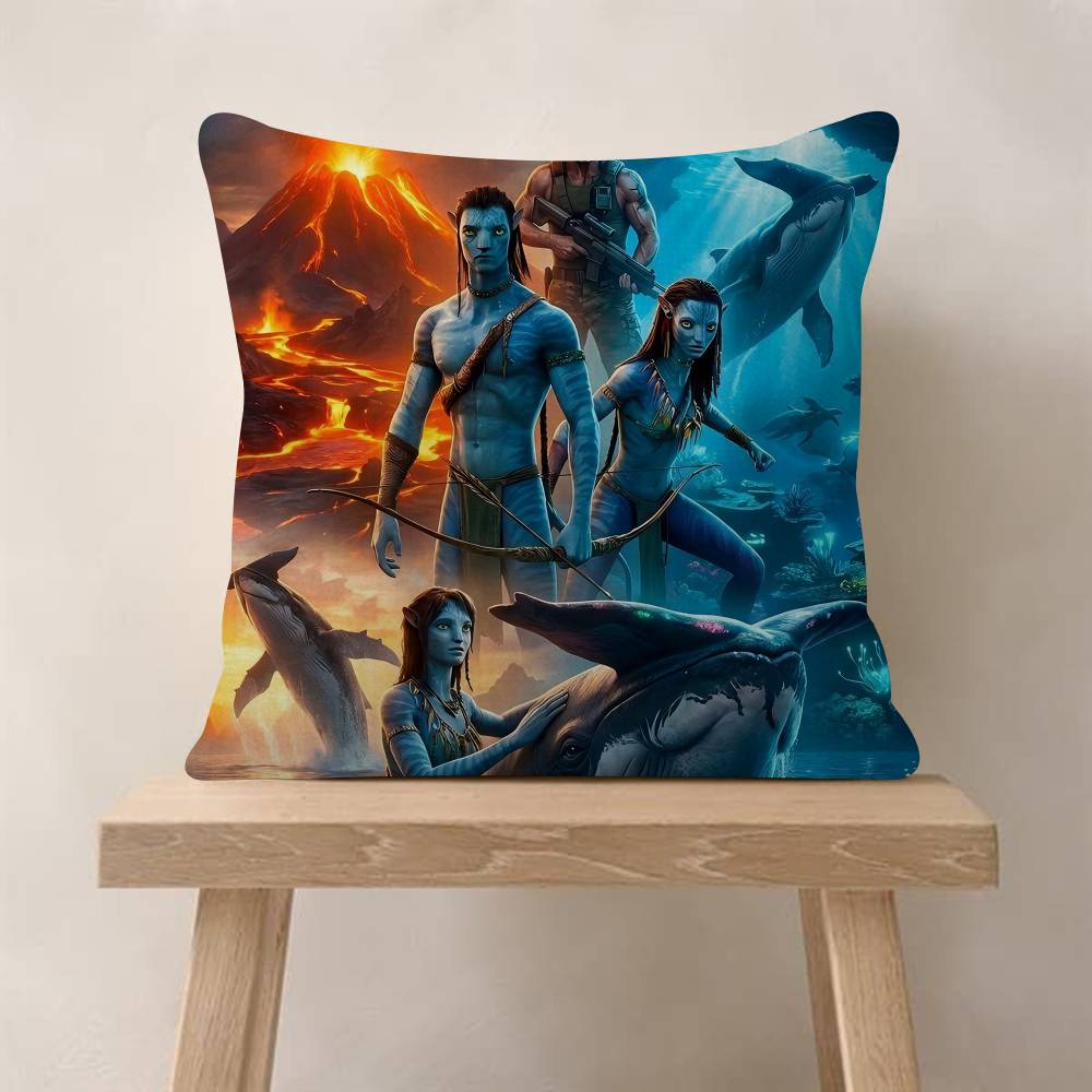 AAvatars 2 Movie Classic Vintage Personalized Pillow Cover Kids Bedroom Wild Party Decor Pillowcase Kid Birthday Shower Gift
