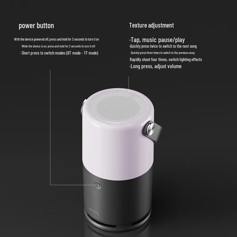Philips Portable Bluetooth Speaker TAS1700 (CN version)