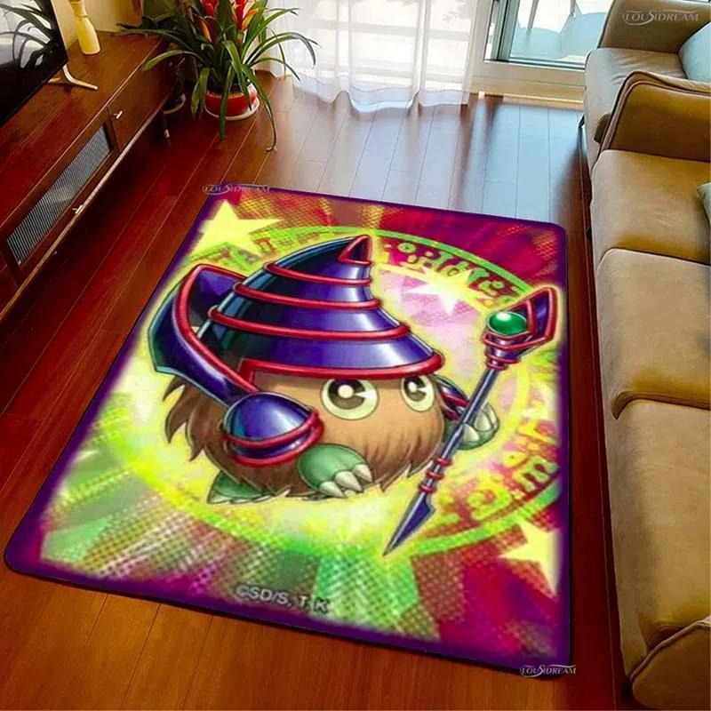Dark Magician Carpet for Living Room Bedroom Rug Door Kitchen Kid Unslip Floor Mats Birthday gift photography props Alfombra Rug