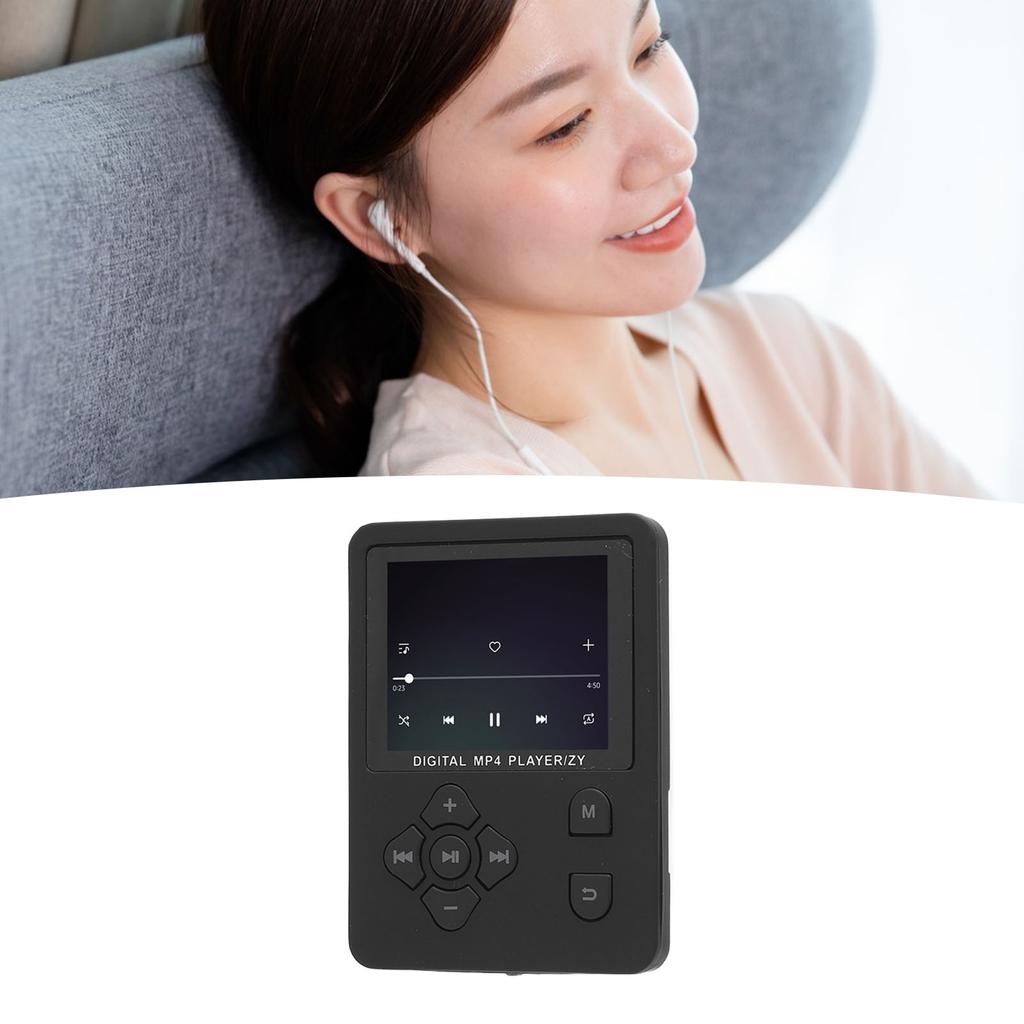 MP3 Player with   5.0 HiFi Portable MP3 Music Player with Radio Voice Recorder E Book for Sports Running