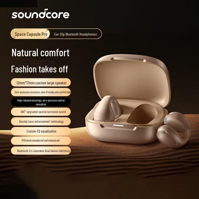 

Soundcore Space Capsule Pro Open-Ear Bluetooth Headphones