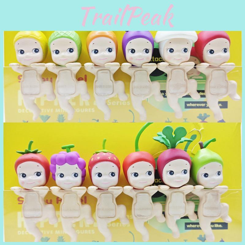 Cute Papa Angel Pvc Figurine Fruit Harvest Collection Blind Box Mobile Accessories