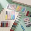 Morandi Color Index and Fluorescent Sticky Notes for Students: Highlight and Categorize with Stationery Labels