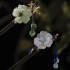 1Pc Wooden Hairpin Headwear for Women'S Chinese Flower Tassel Hair Sticks Headdress Elegant Hair Styling Accessories Gifts