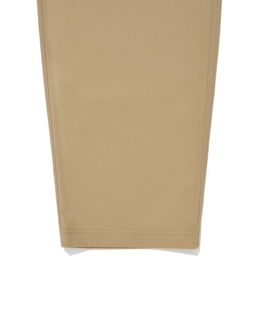 WACKY WILLY Webbing Belt Cotton Pants Beige