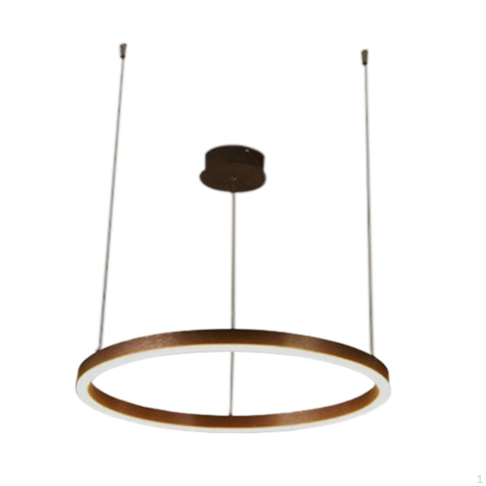 

Круглый подвесной светильник, подвесной светильник для гостиной, светодиодная люстра, бар Neutral light