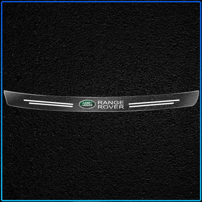 1Pcs Transparent Car Trunk Badge Protective Sticker Car Accessories For Land Rover Freelander 2 L2 L319 L462 LF Range Sport Evoque L322 Discovery 2 3