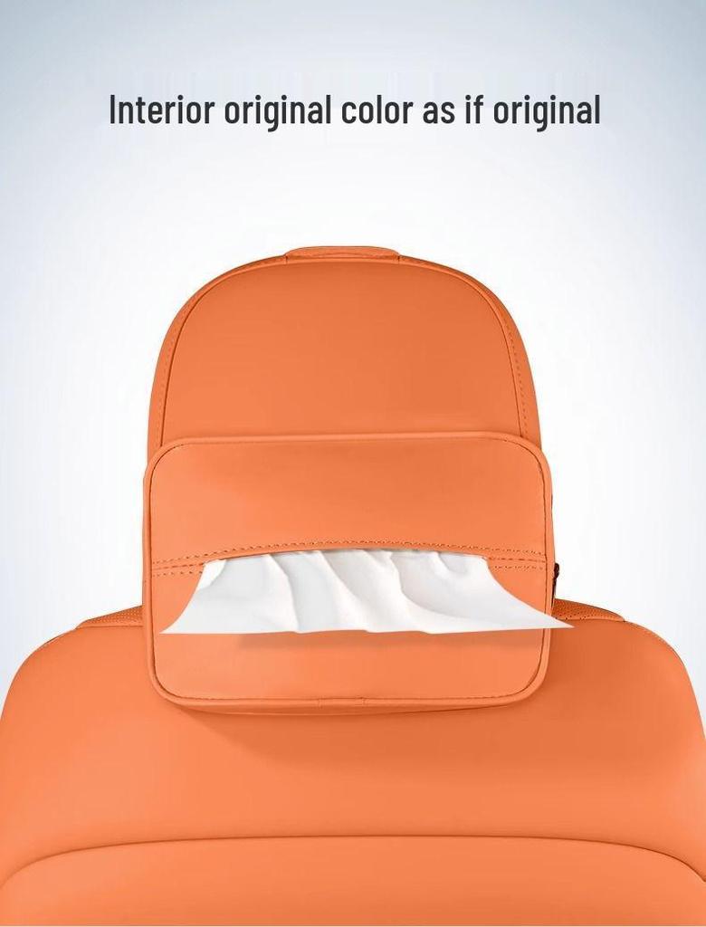 Original Color Tissue Box for Ideal L7/L8/L9 Headrest - Car Tissue Dispenser
