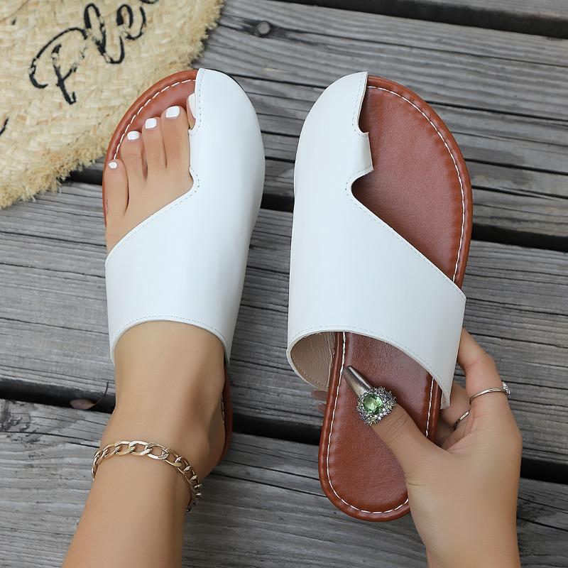 Fashion Women's Sandals 2025 Summer New Women's Shoes Comfortable Platform Flat Bottom Slippers Large Size 43 Casual Slippers Women