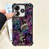 Mandala Sunflower Dreamy Style Plating Phone Case For Xiaomi Poco X5 X6 X7 X8 Pro Max F8 Ultra F7 M8 M7 M5S Redmi 15C 15 14C 13C