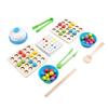 Montessori Baby Clamping Beads Toy - Educational Game for Concentration & Parent-Child Interaction