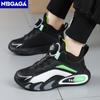 Mode Schwarze Jungen Basketballschuhe Outdoor Atmungsaktive Kinder Trainer Sport Tennisschuhe Rutschfeste Kinder Casual Schule Laufschuhe