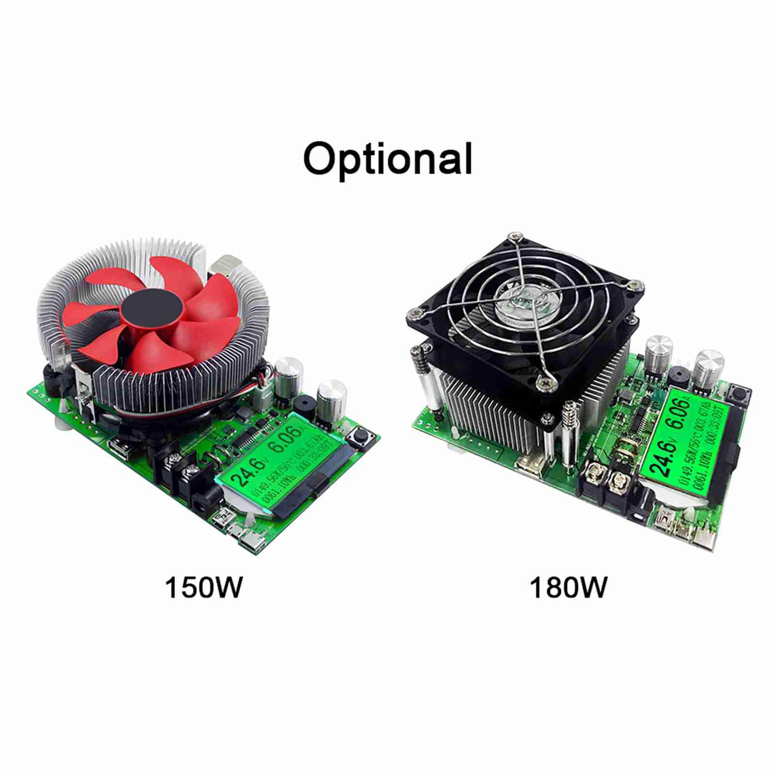 

Электронный тестер нагрузки 150 Вт 20 А Цифровой ЖК-экран Электронная регулировка Измеритель постоянной нагрузки Тестер емкости аккумулятора