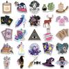 50pcs Magic Witch Beauty Art Cartoon Sticker DIY Phone Laptop Luggage Skateboard Graffiti Decals