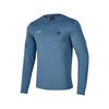 Godri Breathable Comfortable Fashion Sports Crew Neck Sweatshirt Men Sweatshirt Horizon-Blue P424M031-02X6