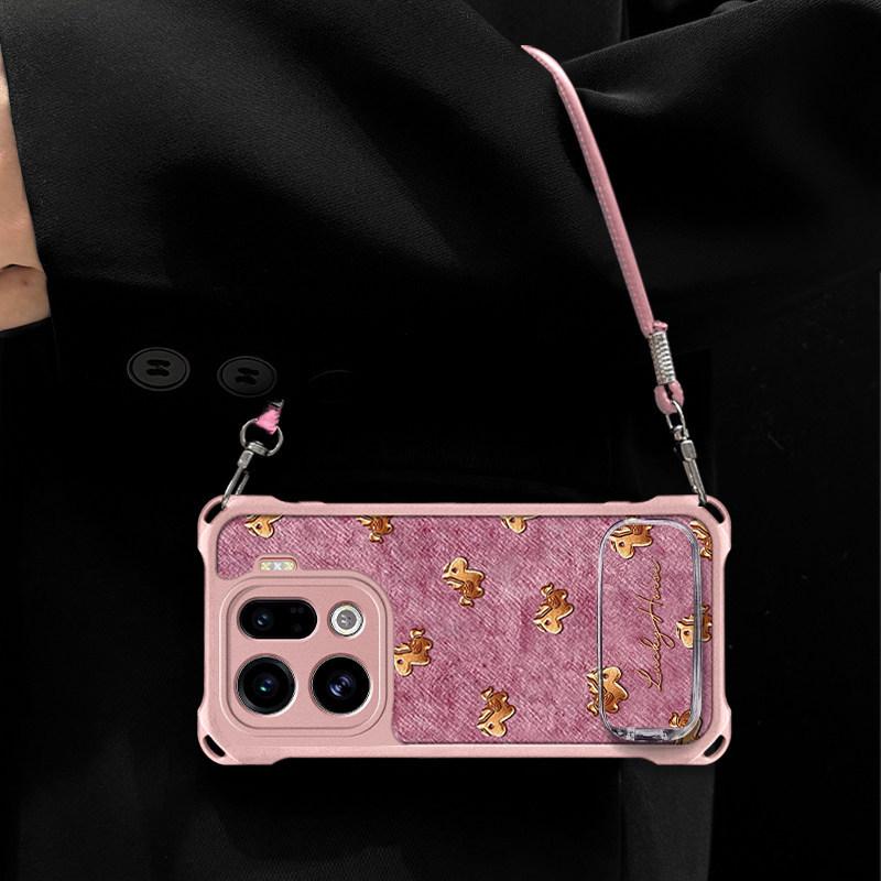 Full screen pony is suitable for OPPOfindx9 mobile phone case findx8 protective case findx7 new findx6 women