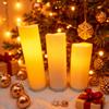 Flameless LED Candles With Remote, Outdoor Indoor Waterproof Candles Battery Operated,for Christmas Wedding Decor Birthday Party