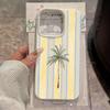 Silicone Phone Case For IPhone 17 17Air 16 15 14 Plus 13 12 11 Pro Max Luxury Fresh Striped Design Lichee Pattern Soft Cover