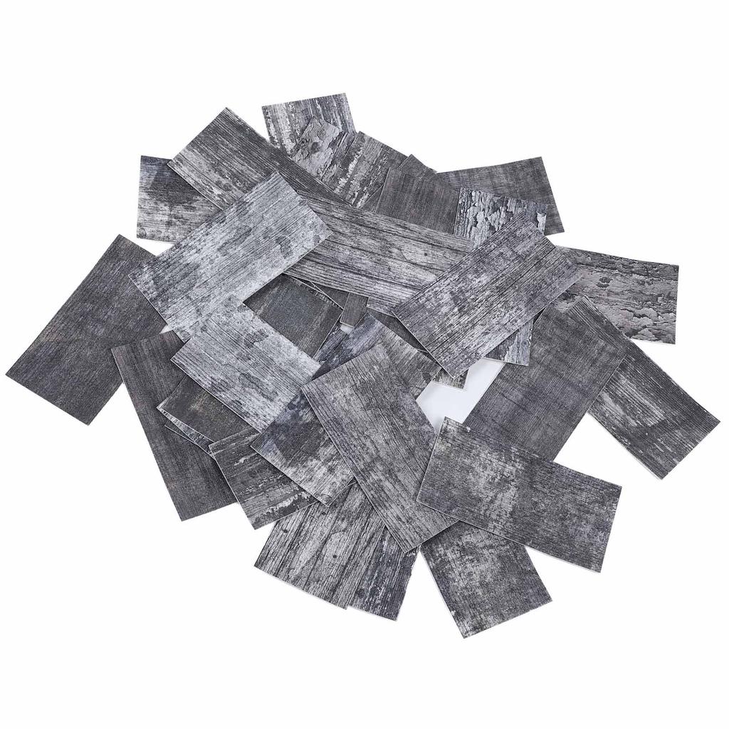 32PCS Tile Wall Stickers Vintage  PVC Foam Wall Decals Self Adhesive Brick Wall Panels for Home