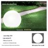 Solar Luminous Spherical Lawn Lamp: Waterproof Outdoor Atmosphere Light for Courtyard and Camping