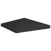 Gazebo Roof Canvas - vidaXL - 3x3 M - Water-resistant - Black - 270 G/m²