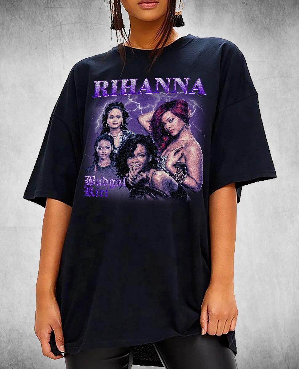 Rihanna Badgal Riri T Shirt Man Woman Man Unisex L