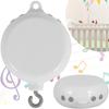Baby Mobile Music Box Crib Mobile Musical Box with 3 Modes Baby Bedding Rotating Musical Box Battery Operated Cot Mobile Motor