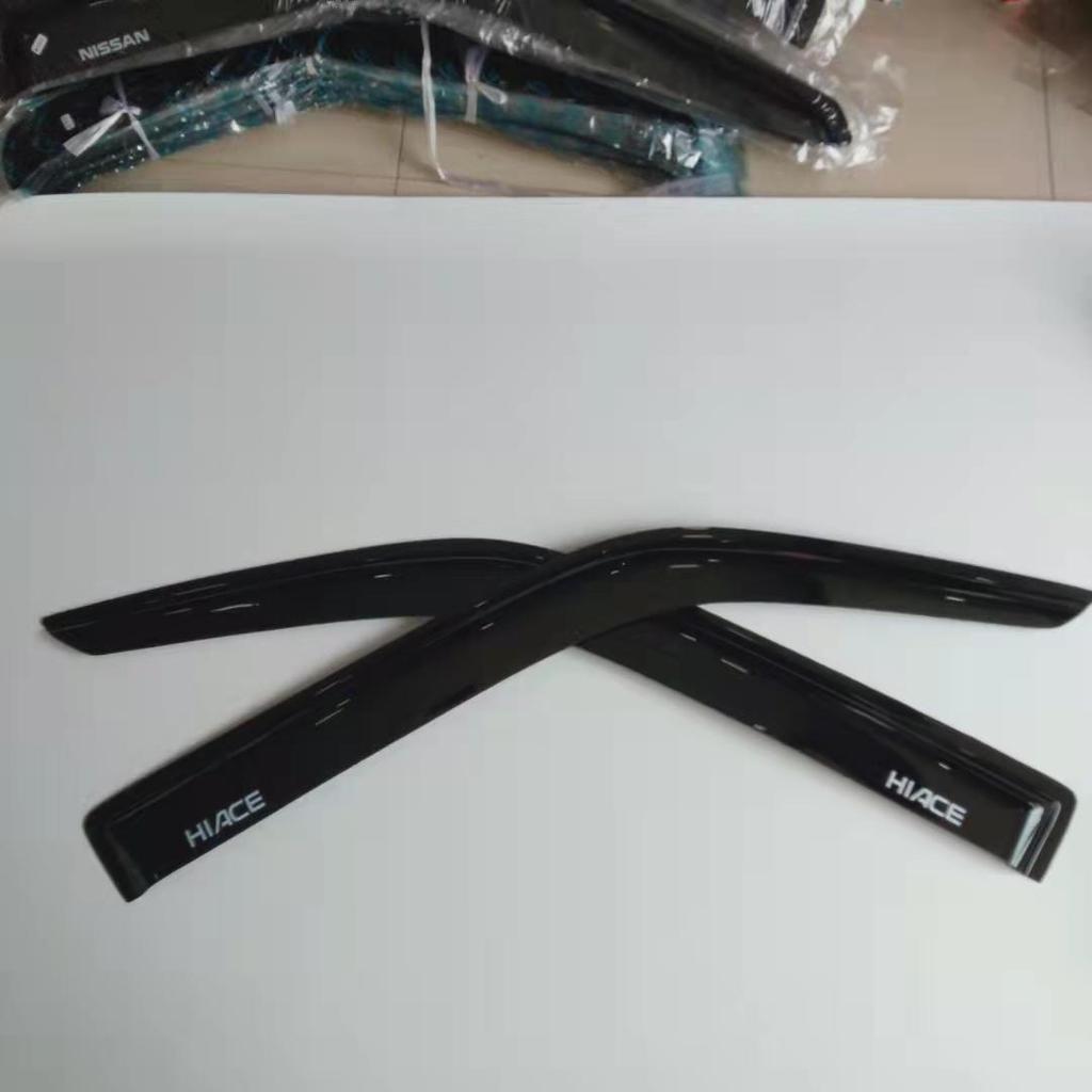 Plastic Rain Visor for Hiace 2005-2018 Models, Universal with Hiace Marking.