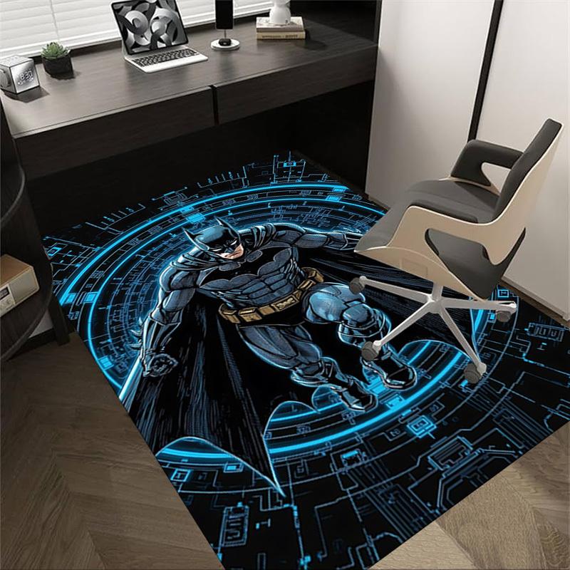 

1 шт. Потрясающий ковер Бэтмен, для декора дома и офиса, коврик под офисное кресло, праздничный подарок L1319 60cm by 90cm