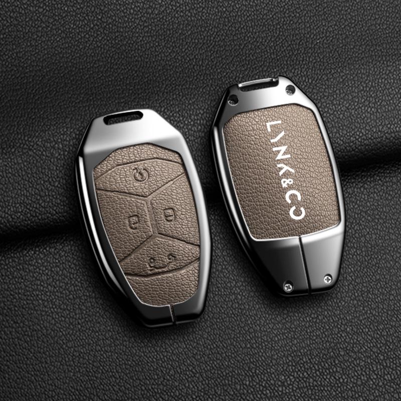 Lynk & Co 03 Key Case for 2021 Model 01, 02, 05, 06/01PHEV - Men's Special Edition Car Bag Shell Buckle.