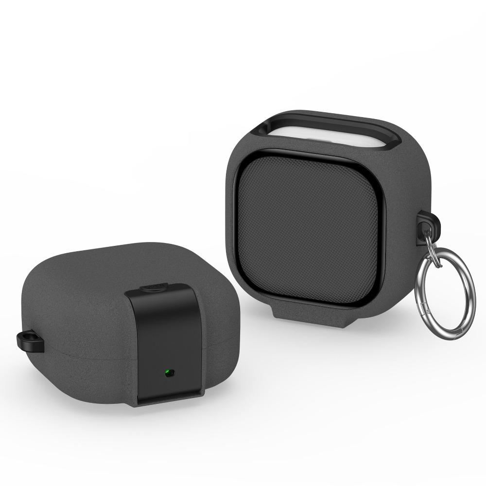 New Anti-fall Phone Holder Earphone Case with Keychain Wear-resistant Bluetooth Headphone Cover for Samsung Galaxy Buds 4/4Pro