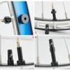Bicycle F/V Tubeless Valve 44 60 80Mm For Bike Aluminum Alloy Pole Brass Core Integrated Rectangle Base Valve Cycling Parts