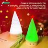 Silicone USB Christmas Tree Night Light for Rooms and Dorms