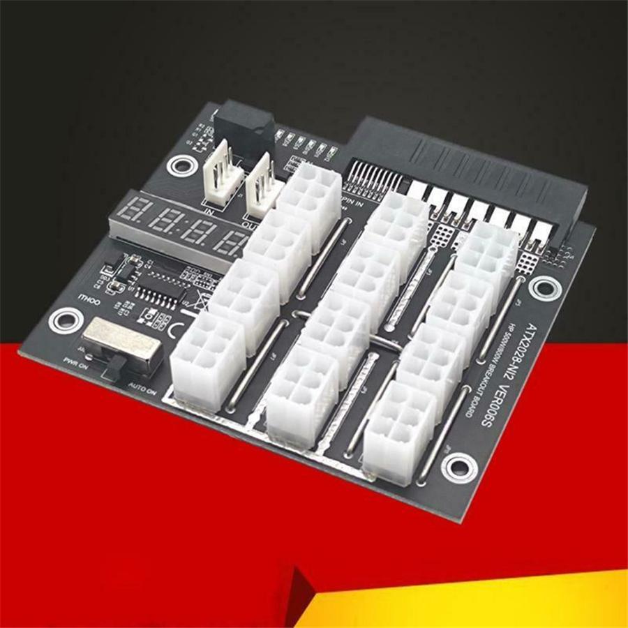 Mining Power Supply Breakout Board Adapter For 500W 800W 1400W 1600W PSU