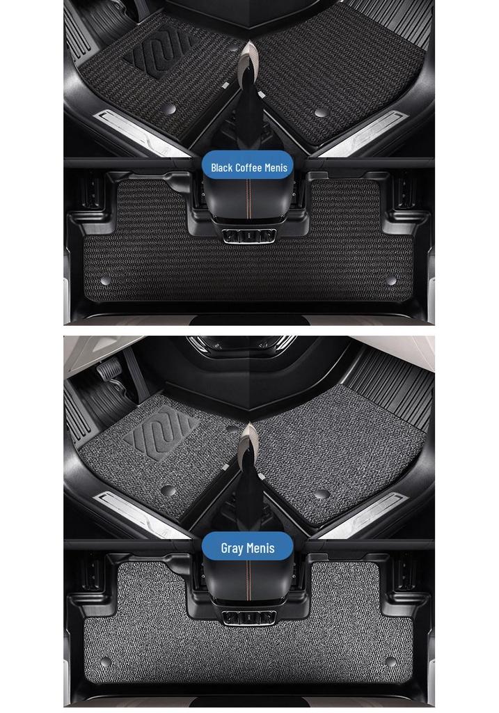 Premium TPE Floor Mats for 2011-2026 Volkswagen Passat/PRO New Energy - Semi-Enclosed Design
