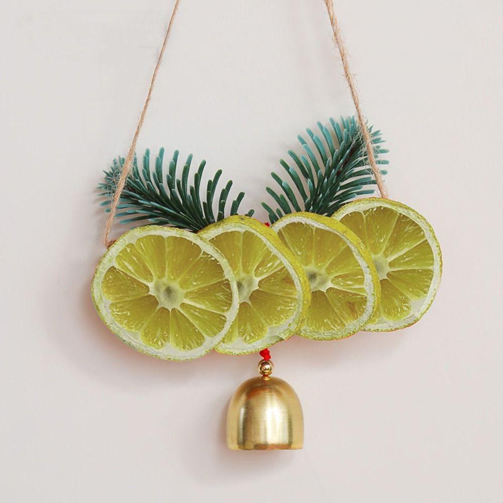 

Christmas Tree Lemon Bells Christmas Ornaments Festive Scene Decoration A Lemon bell